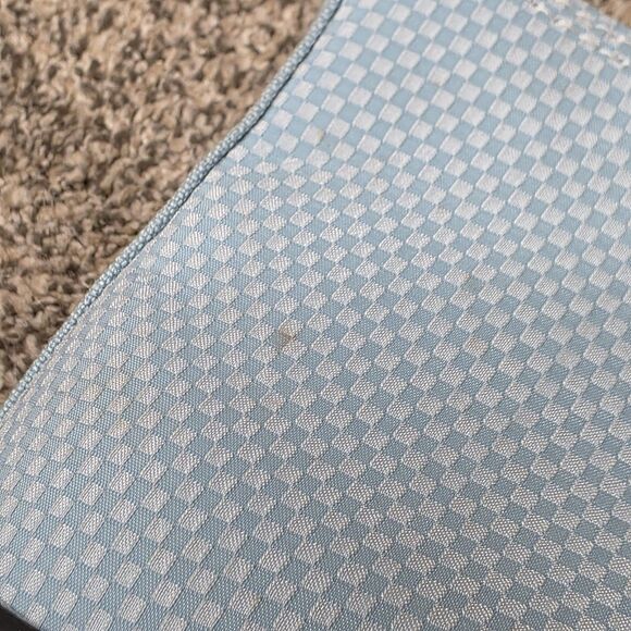 Converse Chuck Taylor All Star  High Top Shoes Size 8.5 Platform Blue Checkered - Picture 13 of 13